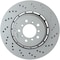 Zimmermann Brake Disc - Fusion Z/X-Drilled/Coated, 150345870 150345870 - alternate 3